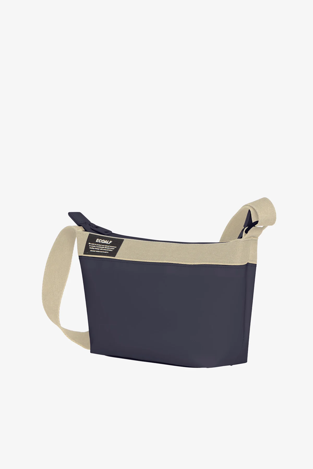 BOLSO BANDOLERA ARENY AZUL MARINO DE MUJER - Image 3