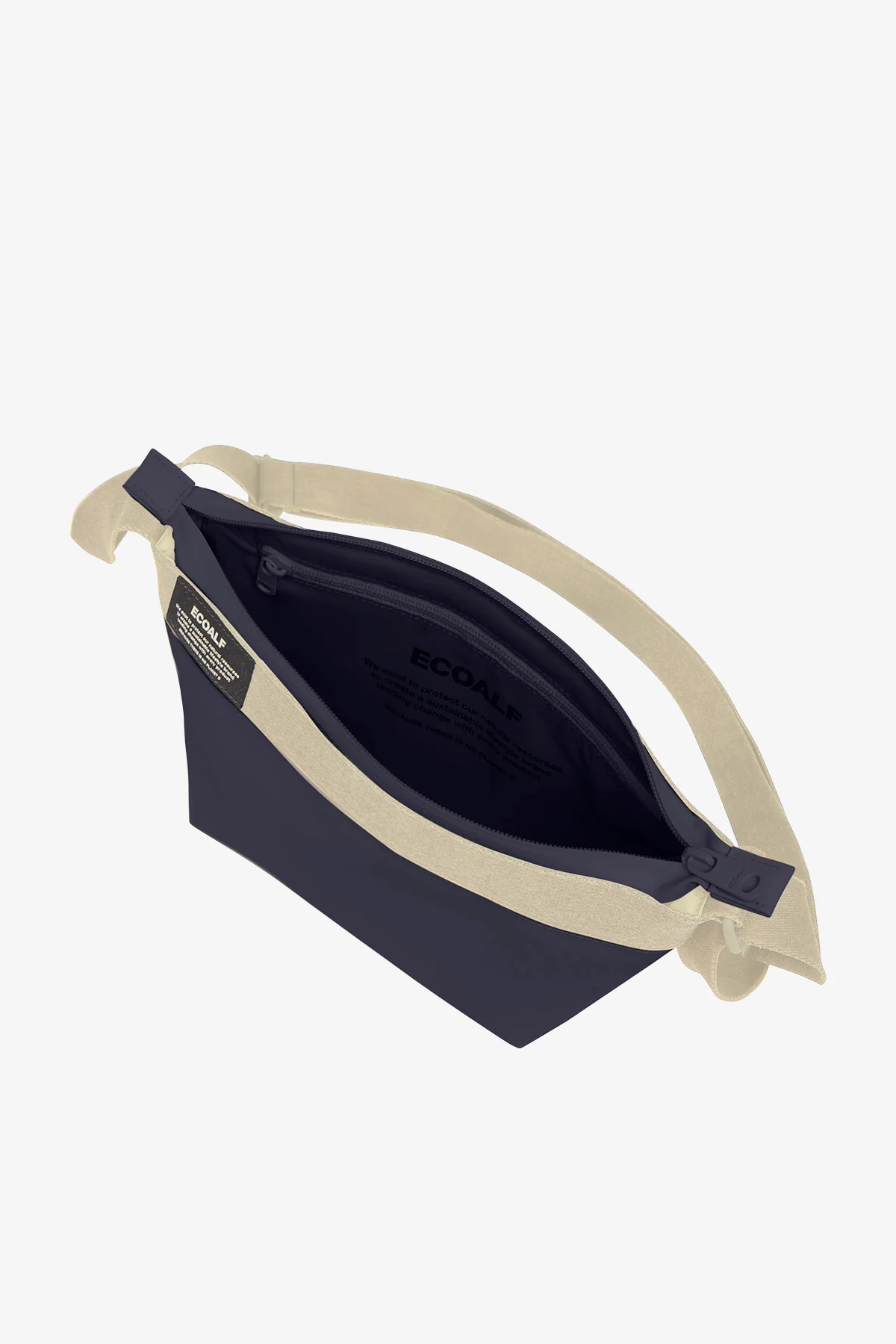 BOLSO BANDOLERA ARENY AZUL MARINO DE MUJER - Image 5
